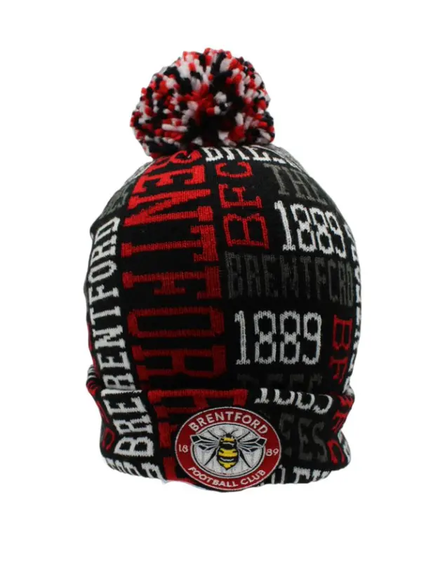Brentford Multi Text Beanie Kits Collection - Premium Brentford Kits for Supporters