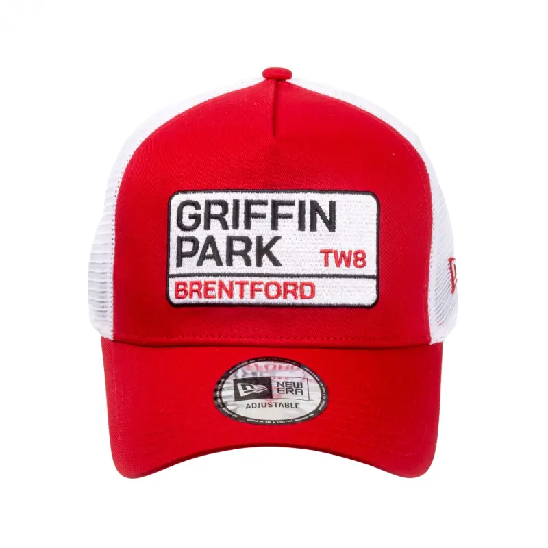 Brentford New Era Griffin Park Trucker Cap Kits Collection - Premium Brentford Kits for Supporters