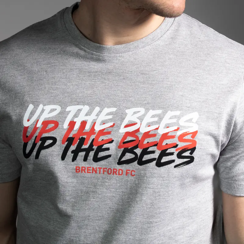 Brentford Up The Bees 25 Tee-2500013 Kits Collection - Premium Brentford Kits for Supporters