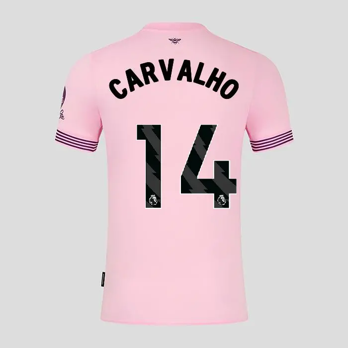 Brentford Womens Away Shirt 24/25 CARVALHO 14-2425/4703-2400335-FABIO CARVALHO 14 Kits Collection - Premium Brentford Kits for Supporters