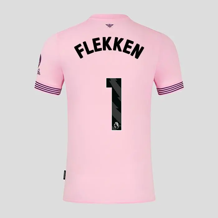 Brentford Womens Away Shirt 24/25 FLEKKEN 1-2425/4255-2400335-MARK FLEKKEN 1 Kits Collection - Premium Brentford Kits for Supporters