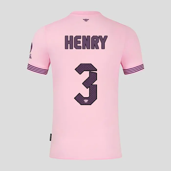 Brentford Womens Away Shirt 24/25 HENRY 3-2425/4260-2400335-RICO HENRY 3 Kits Collection - Premium Brentford Kits for Supporters Brentford Womens Away Shirt 24/25 HENRY 3-2425/4260-2400335-RICO HENRY 3 Kits Collection - Premium Brentford Kits for Supporters