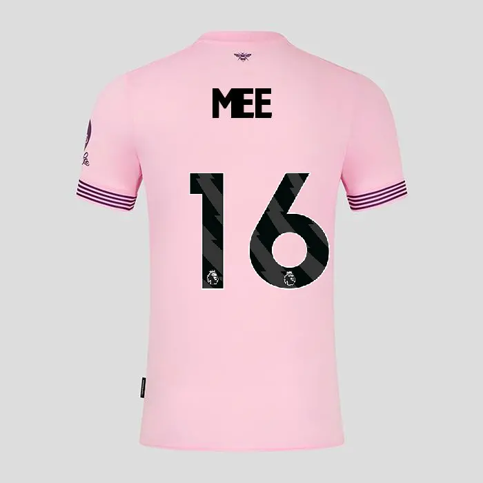 Brentford Womens Away Shirt 24/25 MEE 16-2425/4291-2400335-BEN MEE 16 Kits Collection - Premium Brentford Kits for Supporters