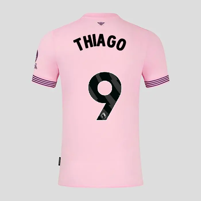 Brentford Womens Away Shirt 24/25 THIAGO 9-2425/4276-2400335-IGOR THIAGO 9 Kits Collection - Premium Brentford Kits for Supporters