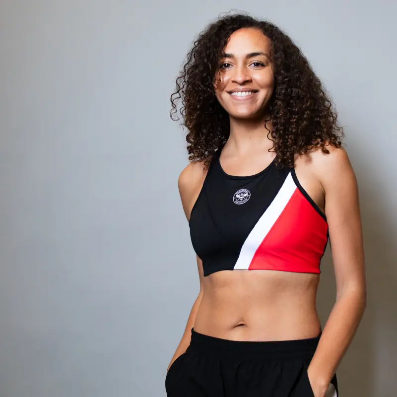Brentford Womens Crest Sports Bra-2400018 Kits Collection - Premium Brentford Kits for Supporters