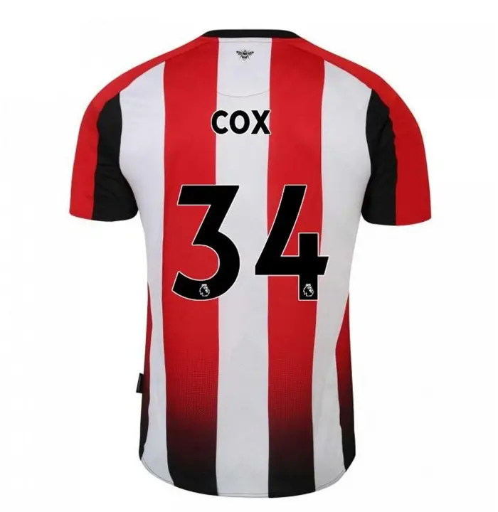 Brentford Womens Limited Edition Match Shirt COX 34-2300704-34 Kits Collection - Premium Brentford Kits for Supporters
