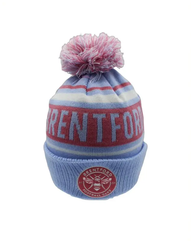 Brentford Womens Text Beanie 22 Kits Collection - Premium Brentford Kits for Supporters