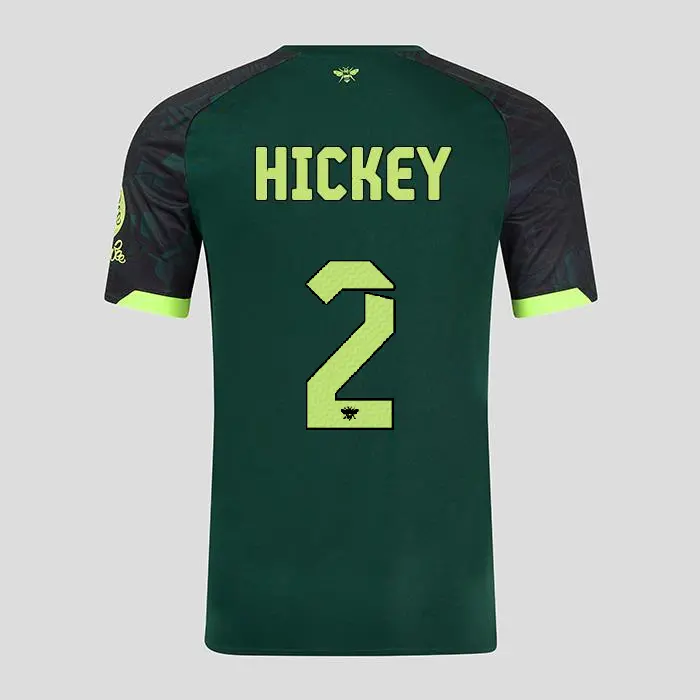 Brentford Womens Third Shirt 24/25 HICKEY 2-2425/4482-2400338-AARON HICKEY 2 Kits Collection - Premium Brentford Kits for Supporters