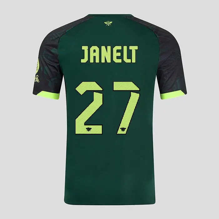 Brentford Womens Third Shirt 24/25 JANELT 27-4539-2400338-VITALY JANELT 27 Kits Collection - Premium Brentford Kits for Supporters