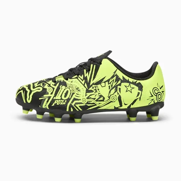 Christian Pulisic x Puma Tacto 2 FG AG Big Kid ‘CP10 Pack – Electric Lime’-107500-05 Kits Collection - Premium Brentford Kits for Supporters