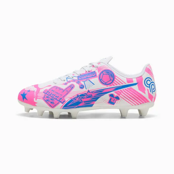 Christian Pulisic x Puma Ultra Legacy FG/AG Big Kid ‘Allover Print – Poison Pink Ultra Blue’-108775-01 Kits Collection - Premium Brentford Kits for Supporters