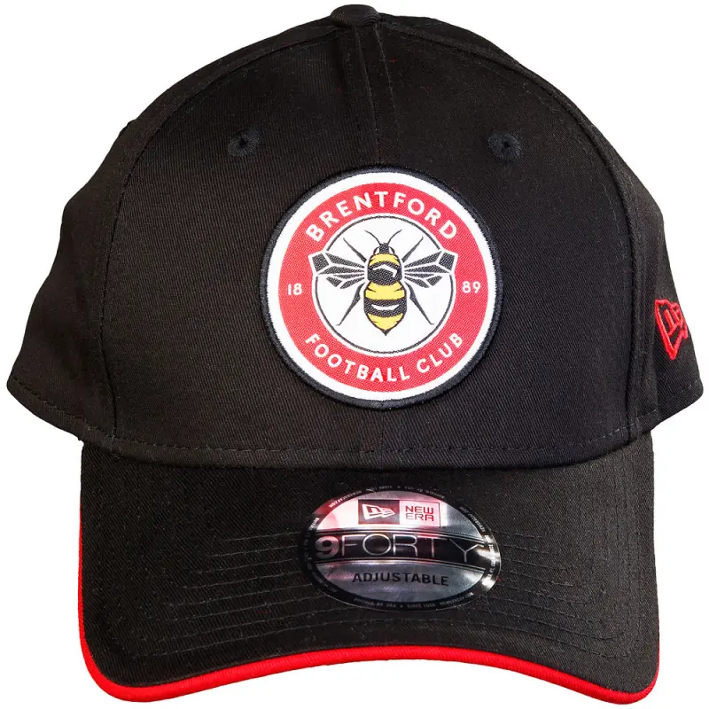 Classic New Era Black Crest Cap Kits Collection - Premium Brentford Kits for Supporters