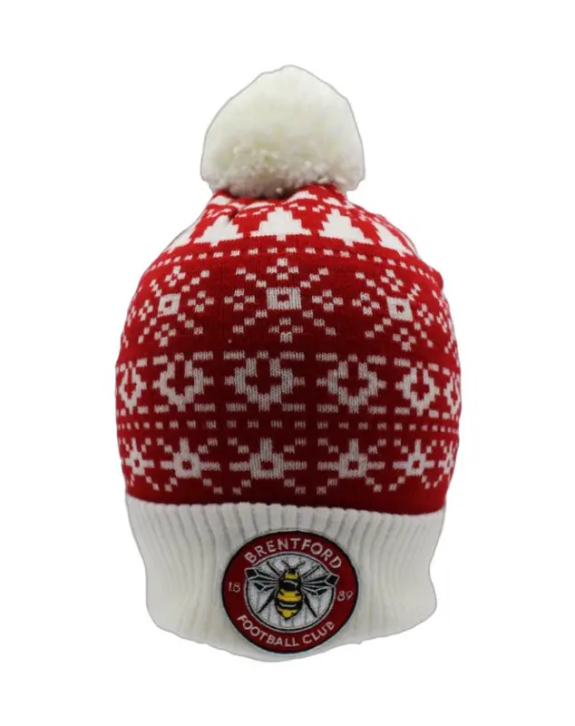 Crest Multi Flake Bobble Hat Kits Collection - Premium Brentford Kits for Supporters