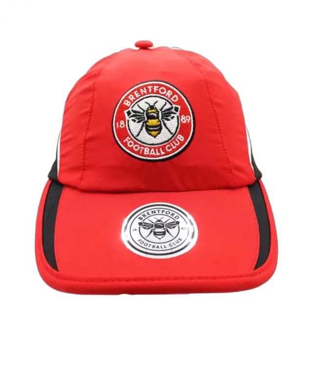 Crest Tech Cap Red Kits Collection - Premium Brentford Kits for Supporters
