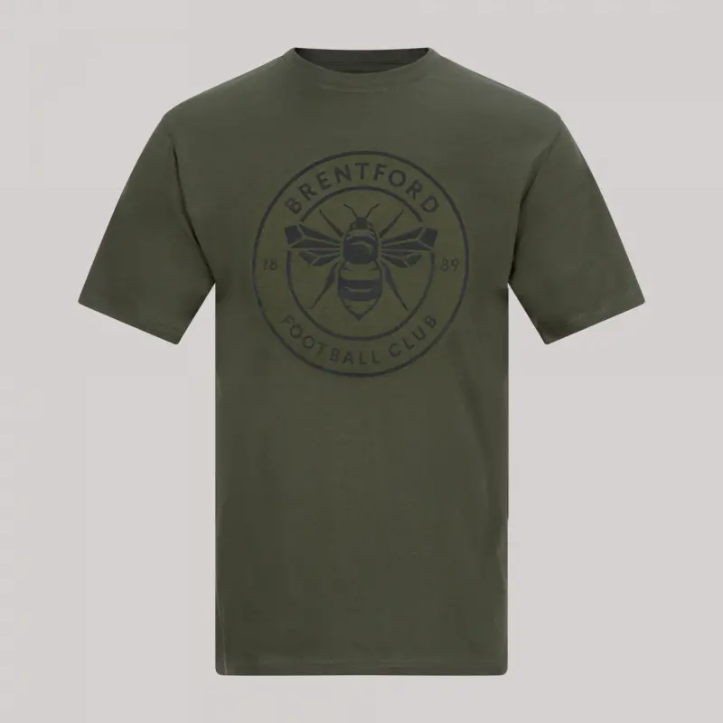 Dalton Crest Print Tee-2500197 Kits Collection - Premium Brentford Kits for Supporters