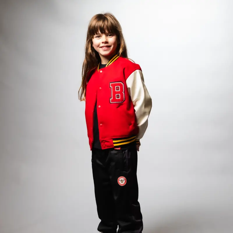 Junior Kings of West London Varsity Jacket-2400205 Kits Collection - Premium Brentford Kits for Supporters