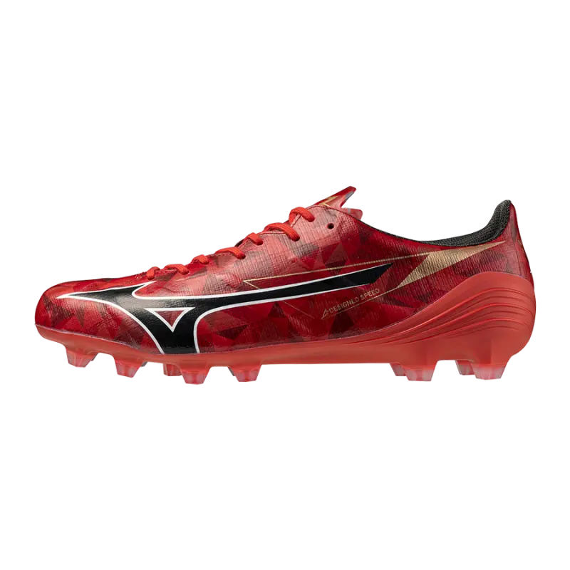 Mizuno MIZUNO ALPHA II ELITE MORELIA 40th Red/Black/Gold-P1GA256260 Kits Collection - Premium Brentford Kits for Supporters