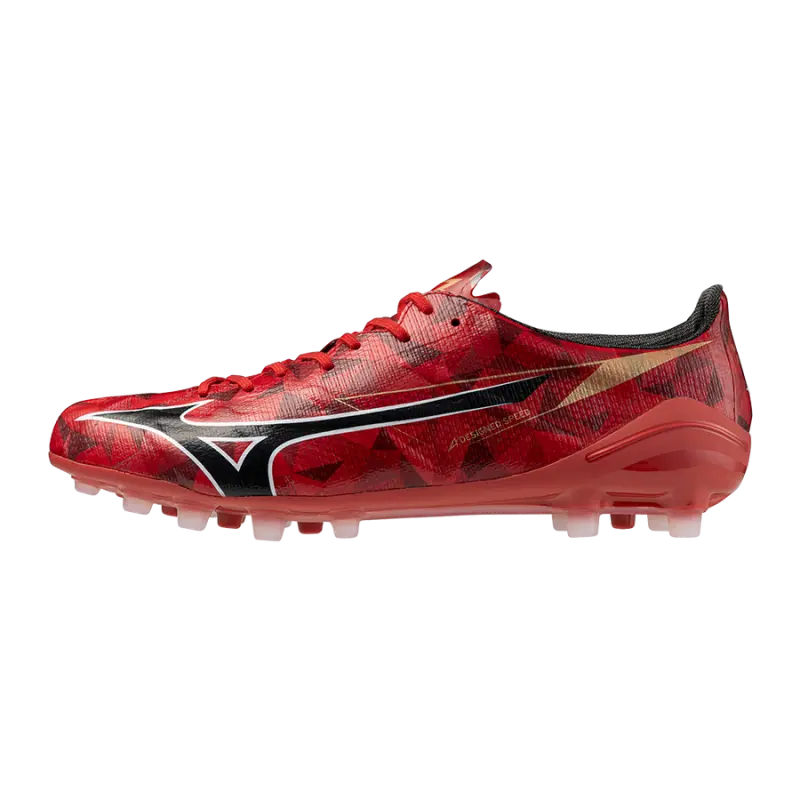 Mizuno MIZUNO ALPHA II JAPAN AG MORELIA 40th Red/Black/Gold-P1GA256160 Kits Collection - Premium Brentford Kits for Supporters