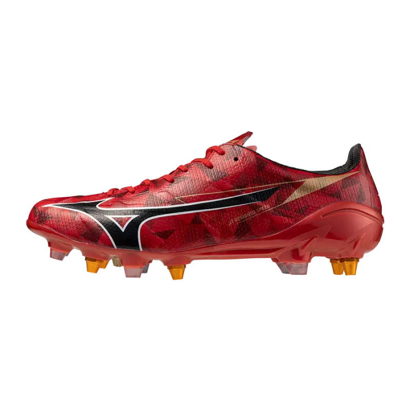 Mizuno MIZUNO ALPHA II JAPAN MIX MORELIA 40th Red/Black/Gold-P1GC256060 Kits Collection - Premium Brentford Kits for Supporters