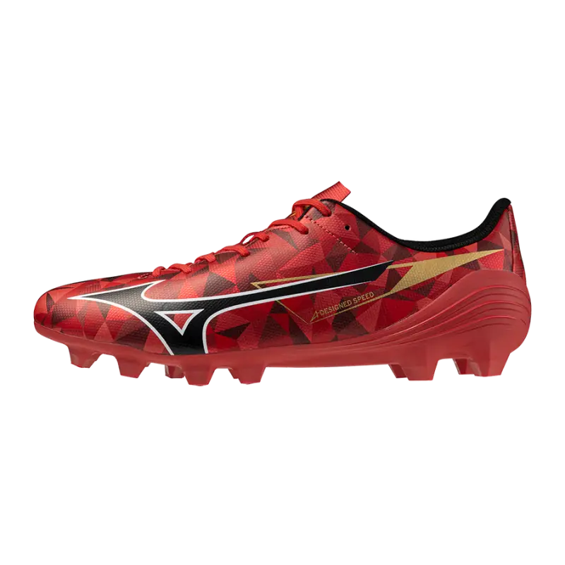 Mizuno MIZUNO ALPHA II SELECT MORELIA 40th Red/Black/Gold-P1GA256560 Kits Collection - Premium Brentford Kits for Supporters