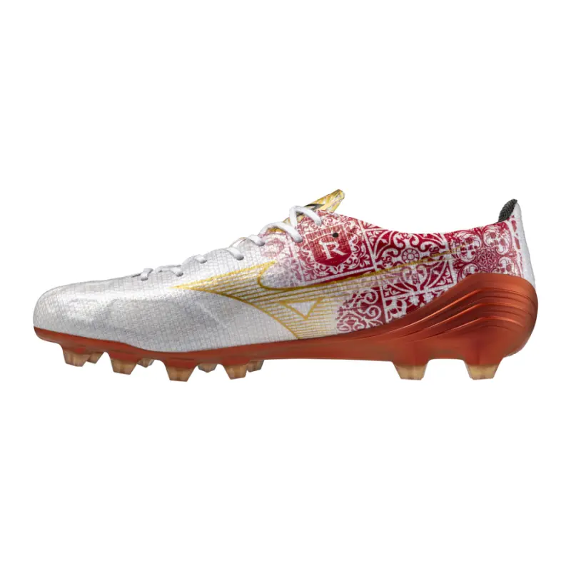 Mizuno MIZUNO Alpha SR4 JAPAN White/Gold/High Risk Red-P1GA249904 Kits Collection - Premium Brentford Kits for Supporters