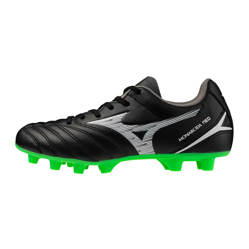 Mizuno MONARCIDA NEO III SELECT Jr Black/Neon Green-P1GB252502 Kits Collection - Premium Brentford Kits for Supporters