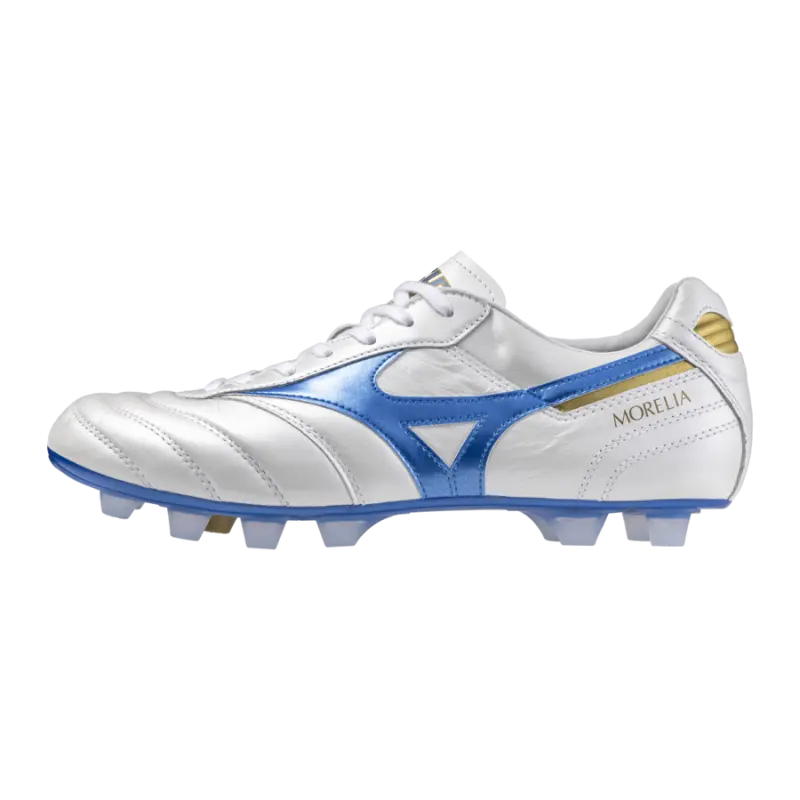 Mizuno MORELIA II JAPAN White/Laser Blue/Gold-P1GA240125 Kits Collection - Premium Brentford Kits for Supporters Mizuno MORELIA II JAPAN White/Laser Blue/Gold-P1GA240125 Kits Collection - Premium Brentford Kits for Supporters