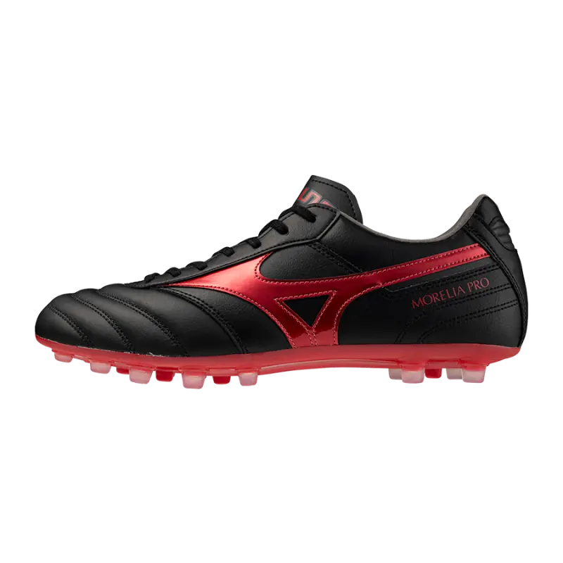 Mizuno MORELIA II PRO AG Black/MORELIA 40th Red/Black Sand-P1GA250700 Kits Collection - Premium Brentford Kits for Supporters