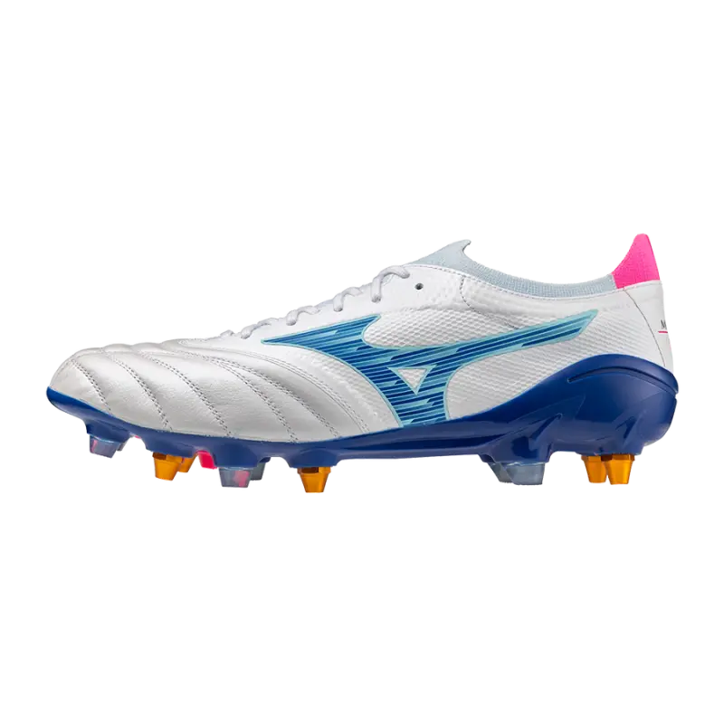 Mizuno MORELIA NEO IV BETA ELITE MIX White/Tanager Turquoise/Pink Tetra-P1GC254225 Kits Collection - Premium Brentford Kits for Supporters