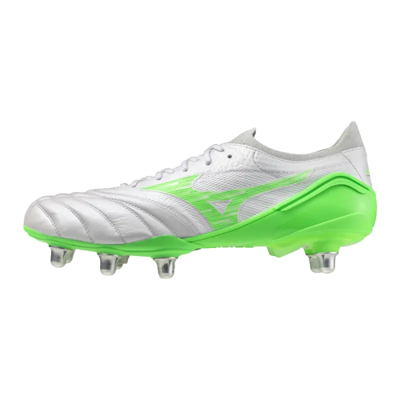 Mizuno MORELIA NEO IV BETA ELITE SI White/Neon Green/Cool Gray 3C-P1GC254337 Kits Collection - Premium Brentford Kits for Supporters