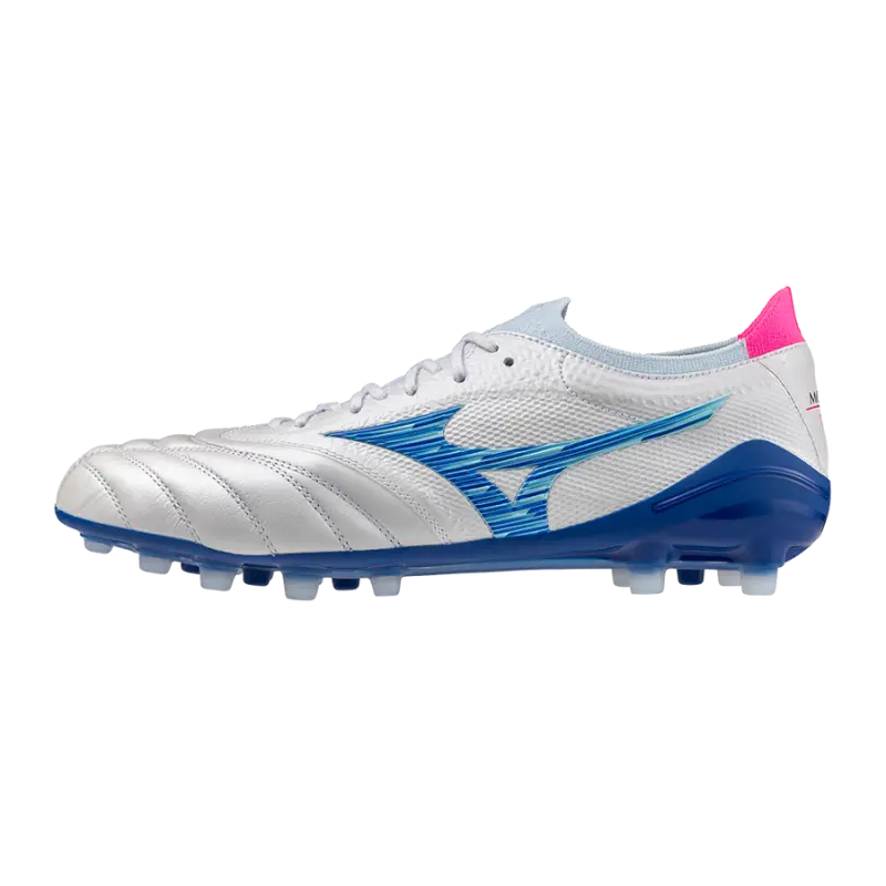 Mizuno MORELIA NEO IV BETA JAPAN AG White/Tanager Turquoise/Pink Tetra-P1GA254125 Kits Collection - Premium Brentford Kits for Supporters