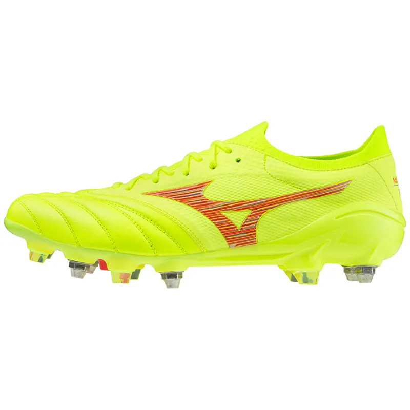 Mizuno MORELIA NEO IV BETA JAPAN MIX SafetyYllw/FieryCorl2/SftyYllw-P1GC244045 Kits Collection - Premium Brentford Kits for Supporters
