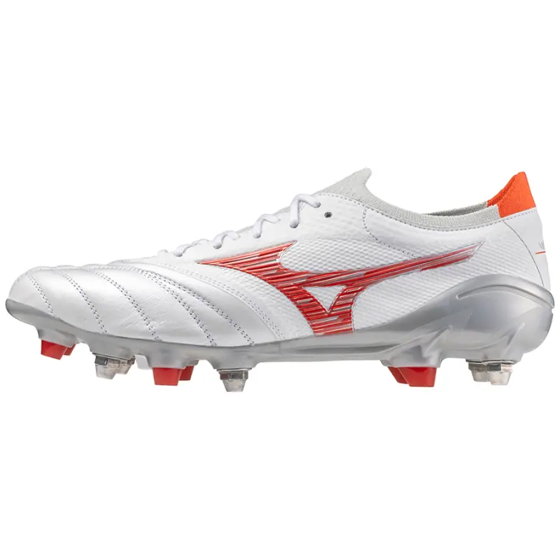 Mizuno MORELIA NEO IV BETA JAPAN MIX White/Radiant Red/ Hot Coral-P1GC244060 Kits Collection - Premium Brentford Kits for Supporters