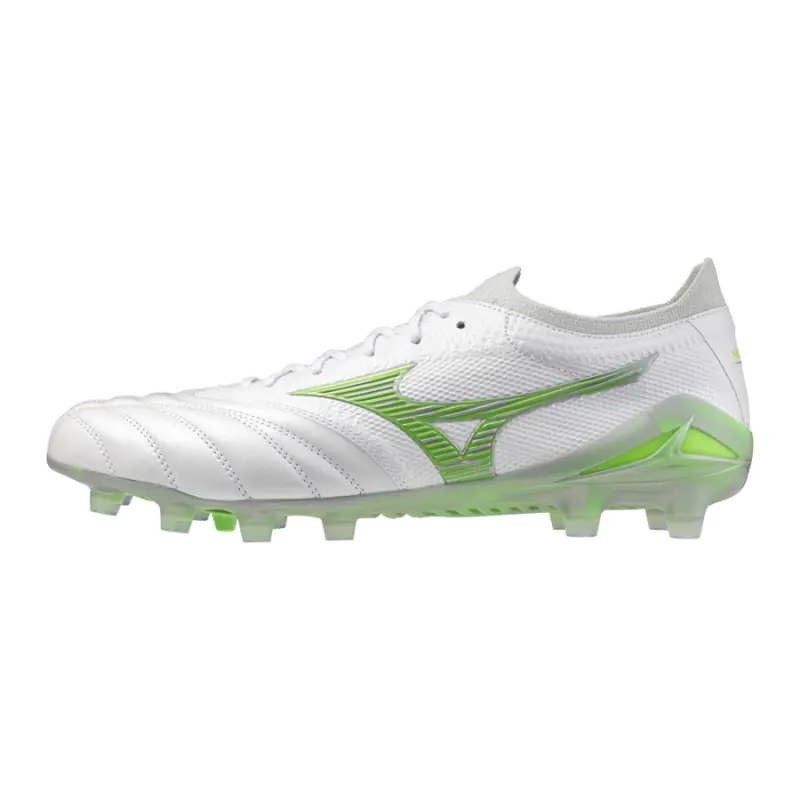 Mizuno MORELIA NEO IV BETA JAPAN White/Neon Green/Cool Gray 3C-P1GA254037 Kits Collection - Premium Brentford Kits for Supporters