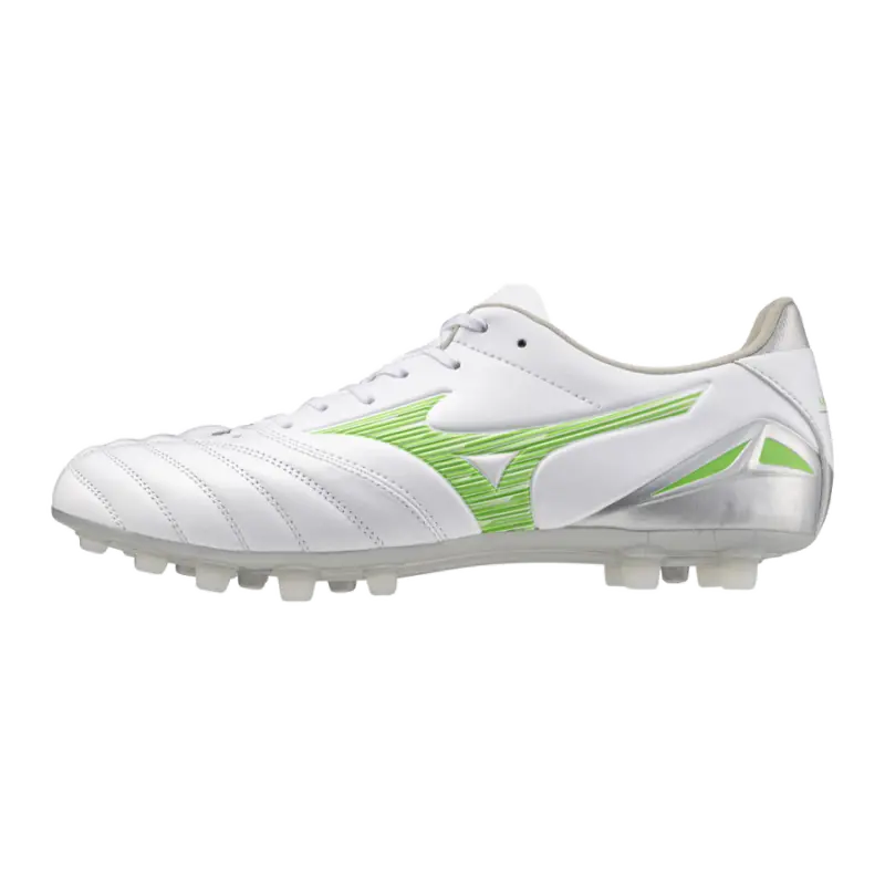 Mizuno MORELIA NEO IV PRO AG White/Neon Green/Cool Gray 3C-P1GA253537 Kits Collection - Premium Brentford Kits for Supporters