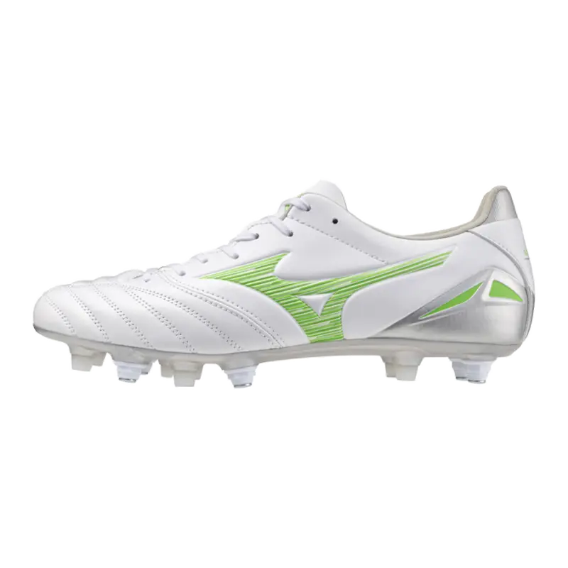 Mizuno MORELIA NEO IV PRO MIX White/Neon Green/Cool Gray 3C-P1GC253437 Kits Collection - Premium Brentford Kits for Supporters
