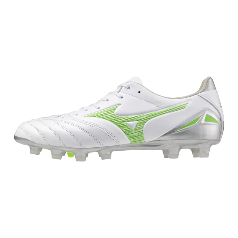 Mizuno MORELIA NEO IV PRO White/Neon Green/Cool Gray 3C-P1GA253437 Kits Collection - Premium Brentford Kits for Supporters