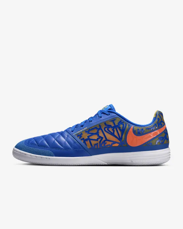 Nike Lunargato 2 Racer Blue/Hyper Crimson IC Low-Top Soccer Shoes-HV4017-400 Kits Collection - Premium Brentford Kits for Supporters