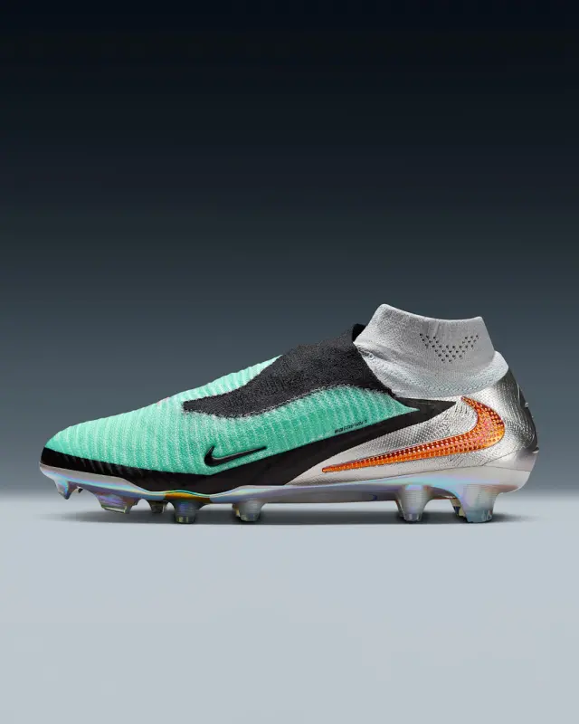 Nike Phantom 6 High Elite FG Chrome Black-IH3735-001 Kits Collection - Premium Brentford Kits for Supporters