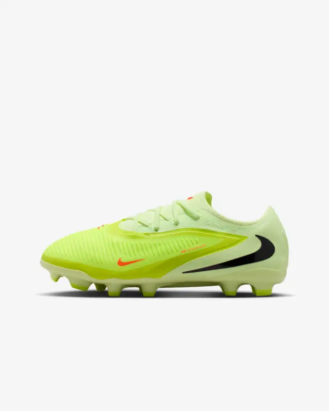 Nike Phantom 6 Low Pro MG Limelight Hyper Crimson (GS)-HM9204-800 Kits Collection - Premium Brentford Kits for Supporters
