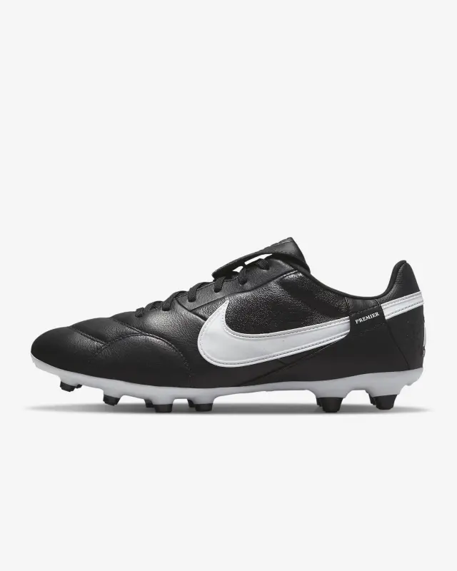 Nike Premier 3 Black/White Firm-Ground Low-Top Soccer Cleats-AT5889-010 Kits Collection - Premium Brentford Kits for Supporters