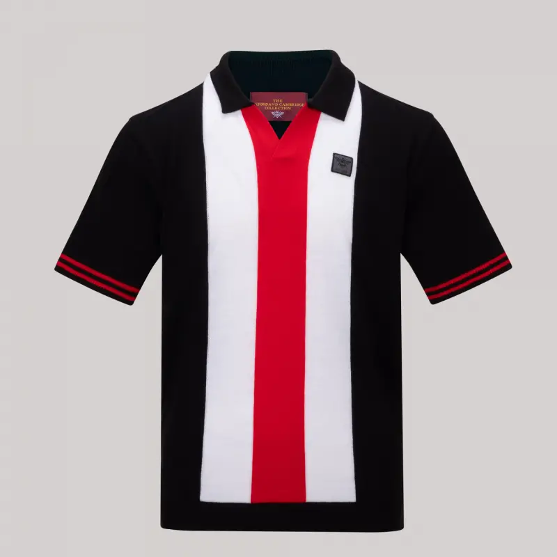 Oxford & Cambridge Stripe Collar Polo-2500042 Kits Collection - Premium Brentford Kits for Supporters Oxford & Cambridge Stripe Collar Polo-2500042 Kits Collection - Premium Brentford Kits for Supporters