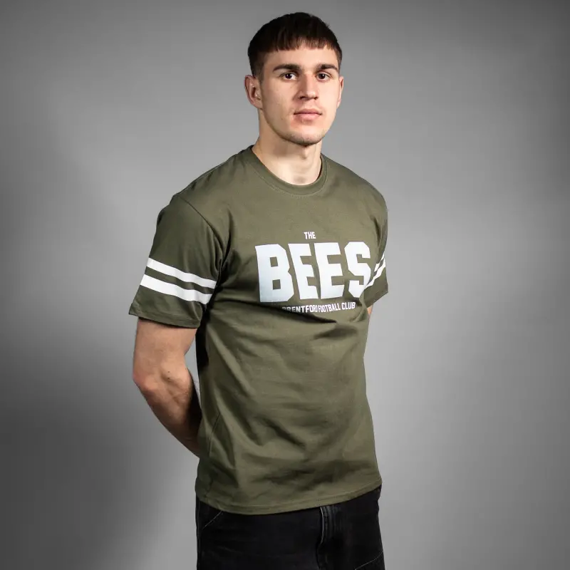 The Bees Seaton Print Tee-2500009 Kits Collection - Premium Brentford Kits for Supporters The Bees Seaton Print Tee-2500009 Kits Collection - Premium Brentford Kits for Supporters