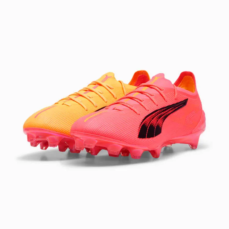 ULTRA 5 ULTIMATE TRICKS Mens Firm Ground Soccer Cleats Sunset Glow-108062_01 Kits Collection - Premium Brentford Kits for Supporters
