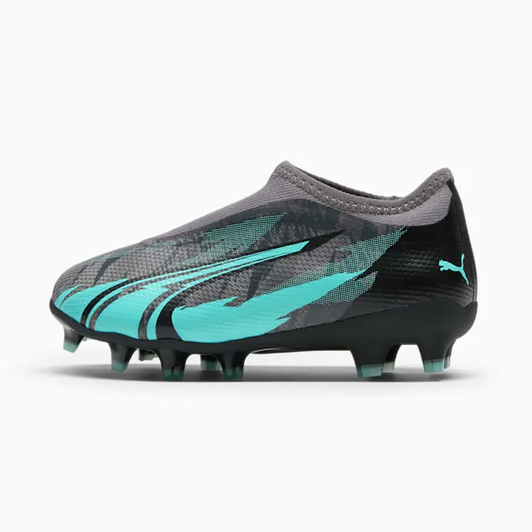 ULTRA MATCH RUSH Kids Firm/Artificial Ground LL Soccer Cleats Strong Gray-107832_01 Kits Collection - Premium Brentford Kits for Supporters
